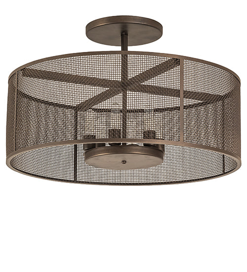 Cilindro Rame Flushmount Industrial 33" 272795