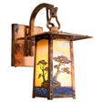 Cobblestone Hook Arm Wall Sconce