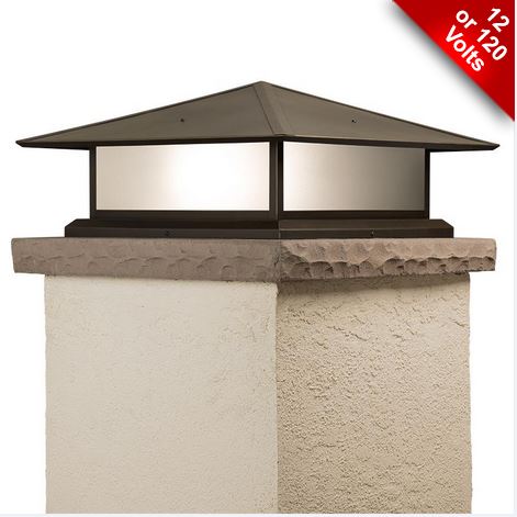 Mariposa Column Light No Louvers