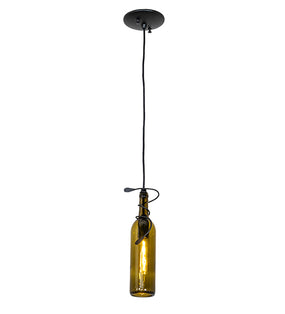 4" Wide Tuscan Vineyard Mini Pendant Meyda Lighting 130299