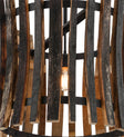 Barrel Stave Pendant 24" Wide 157547