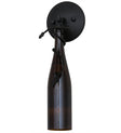 Tuscan Vineyard Amber Wine Bottle Wall Sconce 173515