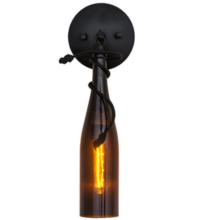Wine Bottle Wall Sconce