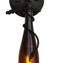 Tuscan Vineyard Amber Wine Bottle Wall Sconce 173515