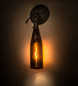  Tuscan Vineyard Amber Wine Bottle Wall Sconce