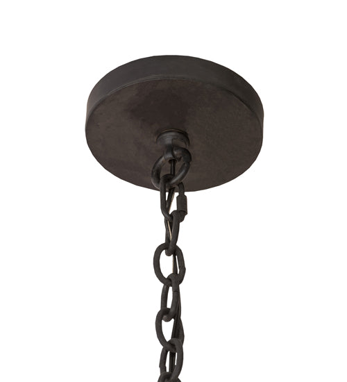 Barrel Stave Chandelier Madera 8 Light 43" 180364
