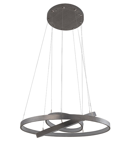 42" Anillo 3 Ring Cascading Chandelier 191882