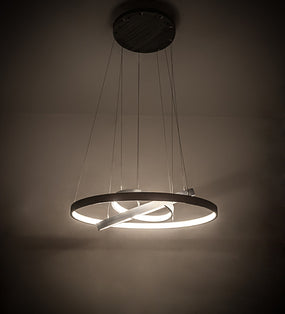 42" Anillo 3 Ring Cascading Chandelier 191882