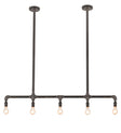 48" Wide Alva Conduttura 5 Light Pendant