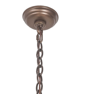 Barrel Stave Chandelier Madera 8 LT 20" Wide 197593