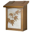 Japanese Maple Mailbox - AF-151 VERTICAL