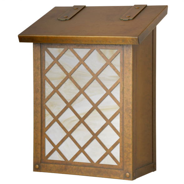 Garden Lattice Mailbox - AF-3081 VERTICAL