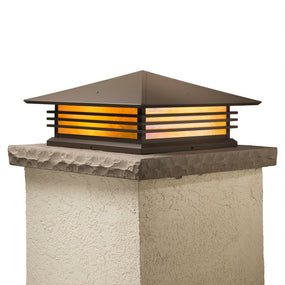 Mariposa Louvered Column Lights