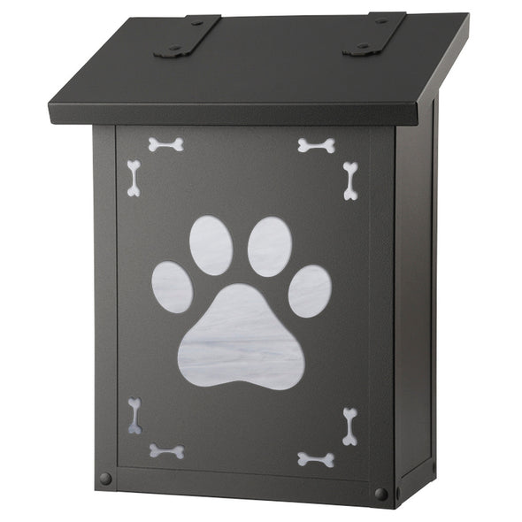 Dog Paw Mailbox - AF-2001 VERTICAL