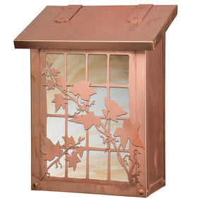 Ivy on Grid Mailbox - AF-361 VERTICAL