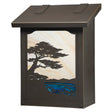 Monterey Cypress Mailbox - AF-141 VERTICAL