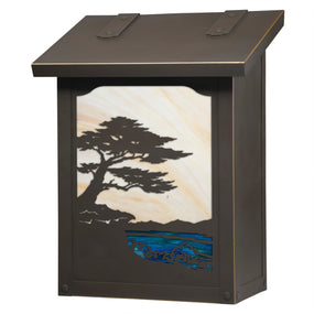 Monterey Cypress Mailbox - AF-141 VERTICAL