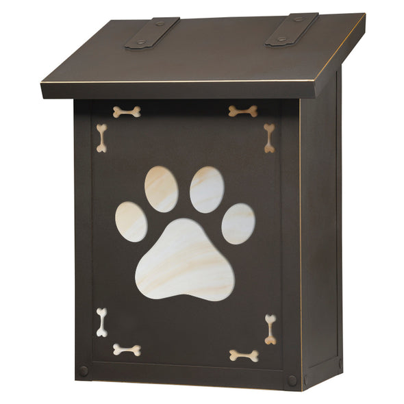 Dog Paw Mailbox