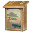 Monterey Cypress Mailbox - AF-141 VERTICAL