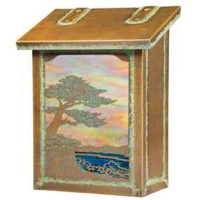 Monterey Cypress Mailbox - AF-141 VERTICAL