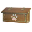 Dog Paw Mailbox - AF-2002 HORIZONTAL