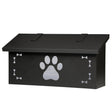 Dog Paw Mailbox - AF-2002 HORIZONTAL