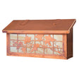 Ivy on Grid Horizontal Mailbox