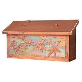 Japanese Maple Mailbox - AF-152 HORIZONTAL