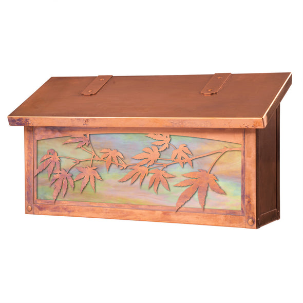 Japanese Maple Mailbox - AF-152 HORIZONTAL
