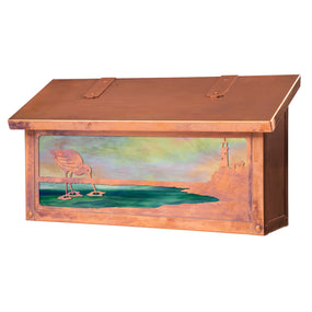 Shore Bird Mailbox - AF-1752 HORIZONTAL