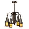 Brinley Four Light Storybook Chandelier 