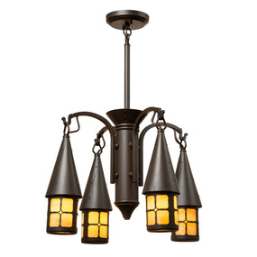 Brinley Four Light Storybook Chandelier 