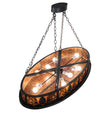 Pinecone Oval Inverted Pendant 225845