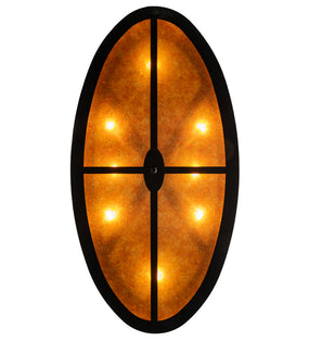 Pinecone Oval Inverted Pendant 225845