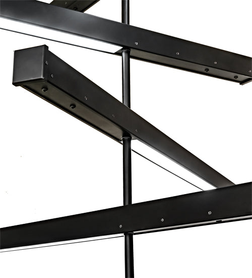 Wide Trax 5 Light Cascading Pedant Chandelier 94" 225936