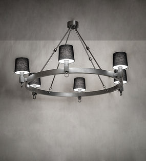 Luebeck 6 Light Meyda Modern Chandelier 60