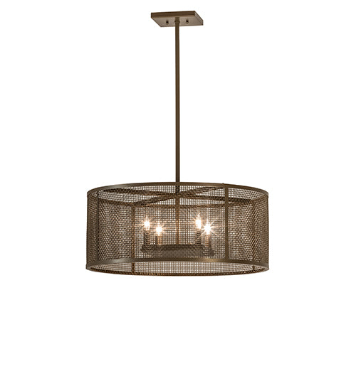 Cilindro Rame Pendant Industrial 24" 233548