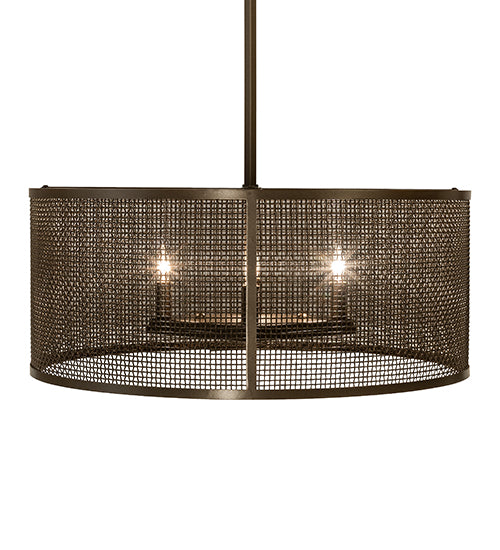 Cilindro Rame Pendant Industrial 24" 233548