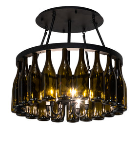 20 Wine Bottle chandelier 235276