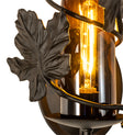 Tuscan Vineyard Amber Wine Bottle Wall Sconce 236550