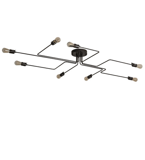 79" Long Alva PipeDream 8 Light Flushmount 236581