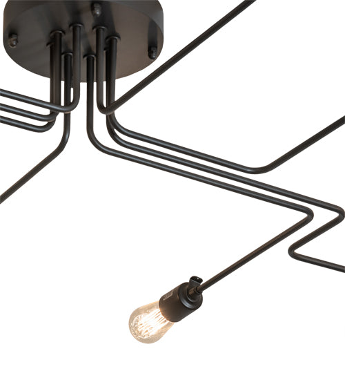 79" Long Alva PipeDream 8 Light Flushmount 236581