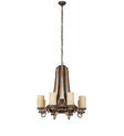 Barrel Stave Chandelier Madera 8 Light 30" 246111
