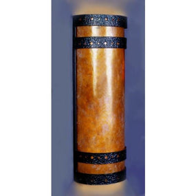 Mica Lamps LF205D Manor Sconce Open Top and Bottom