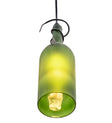 4" Green Wine Bottle Mini Pendant 69253