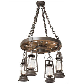 49er wagon wheel light fixture chandelier