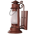 Pioneer Lantern Scroll Arm Sconce