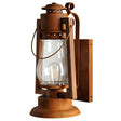 Pioneer Lantern Scroll Arm Sconces