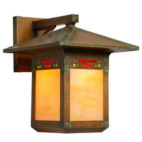 fixed arm sconce glen canyon