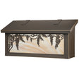 Wisteria Mailbox - AF-392 HORIZONTAL